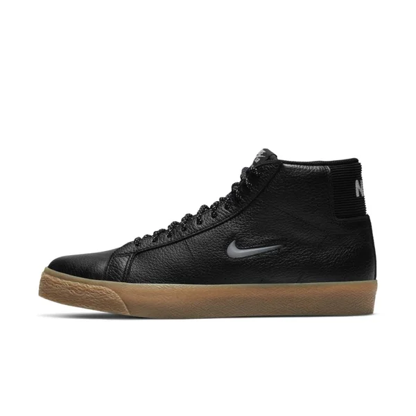 Nike SB Zoom Blazer Mid Premium 7.5 - Black/Gum Black