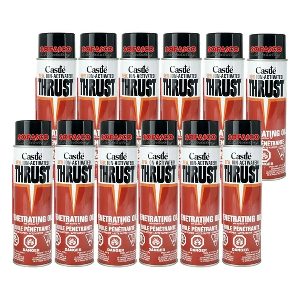Castle C2005 Thrust Penetrating Oil, 15.75 oz, 12-Pack C2005-12