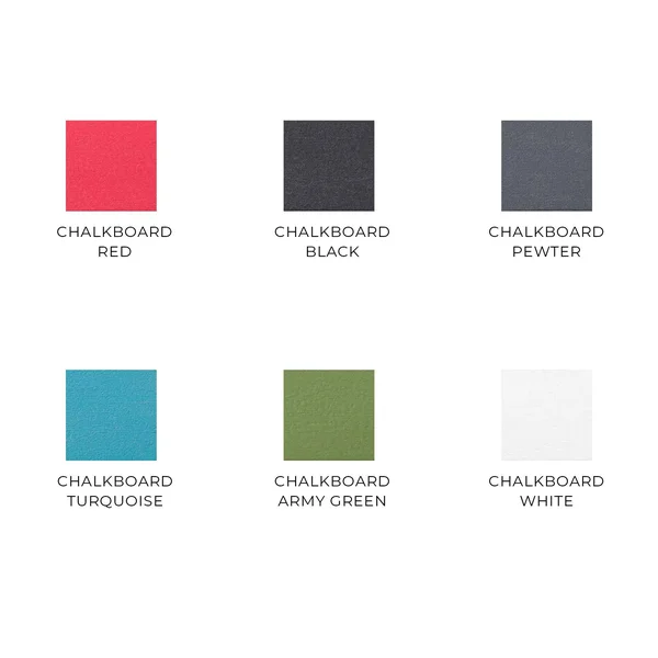 Signature Edge Chalkboard Pewter Painted Wood Frame - 16x22 x 16x22