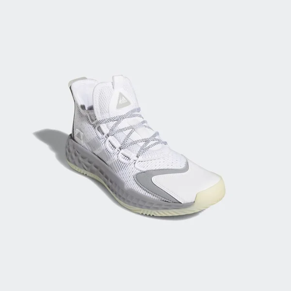 Adidas Pro Boost Low Shoes - Unisex - Cloud White - Chalk White - M 20, W 21