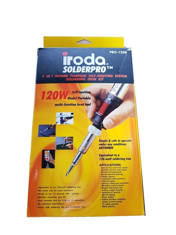 Iroda - Soldering Iron, Gas, 30-125W Kit PRO-120K