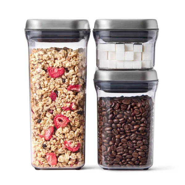 OXO 3PC Steel Pop Container Set