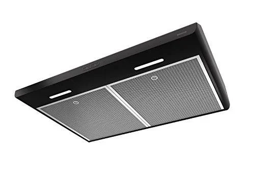 Broan BKDB130BL Sahale Black Range Hood, 30-Inch