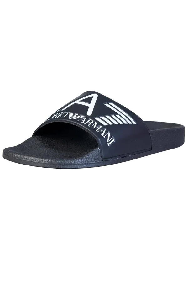 EA7 Sea World Visibility Black Sandals