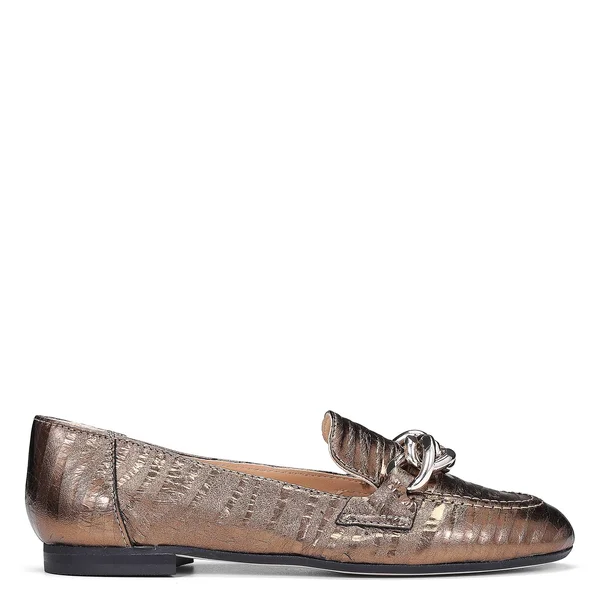 Donald Pliner Balton Metallic Leather Loafer