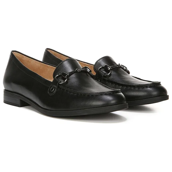 Naturalizer Women's Macey Leather Loafers - Saddle - Size 9.5