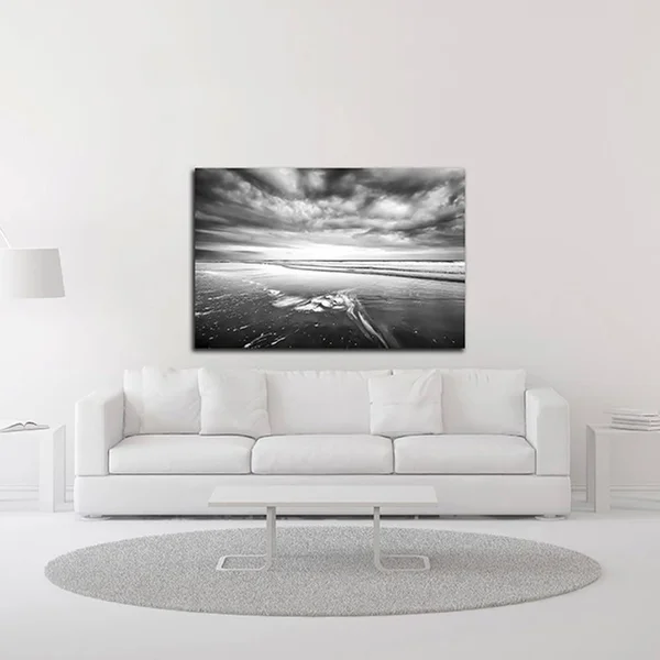 24x22 x 36x22 Ebb Tide by Chuck Burdick Print on Canvas