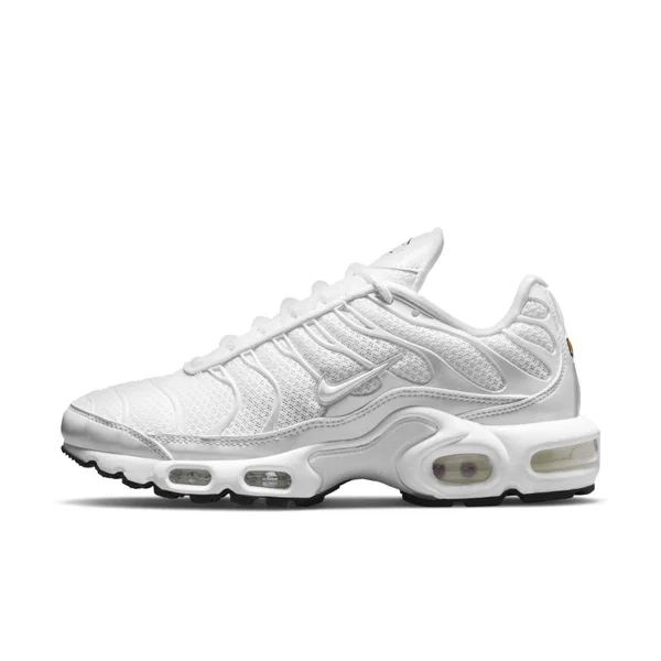 Nike Womens Air Max Plus - Running Shoes White/White/White Size 05.5
