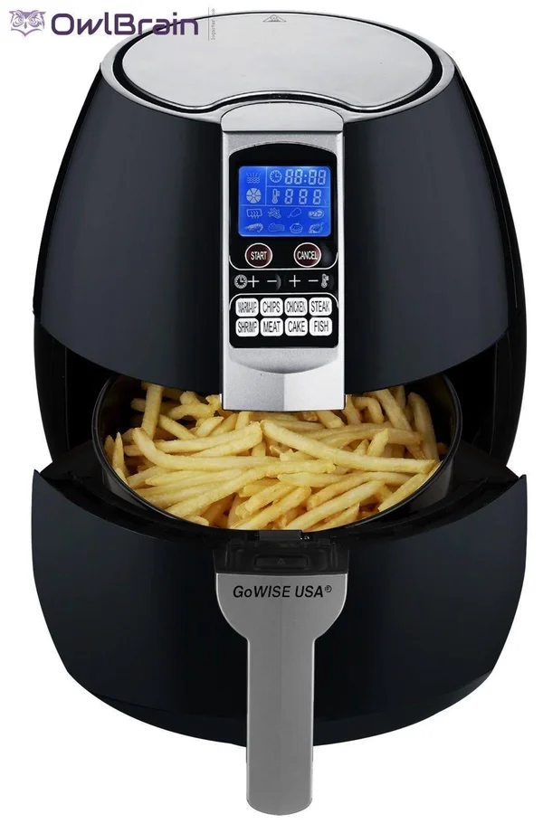 Gowise USA 8-in-1 Electric Air Fryer with Digital Programmable Cooking Settings