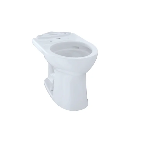 Toto Drake II Universal Height Round Toilet Bowl with CeFiONtect, Cotton White - C453CUFG#01