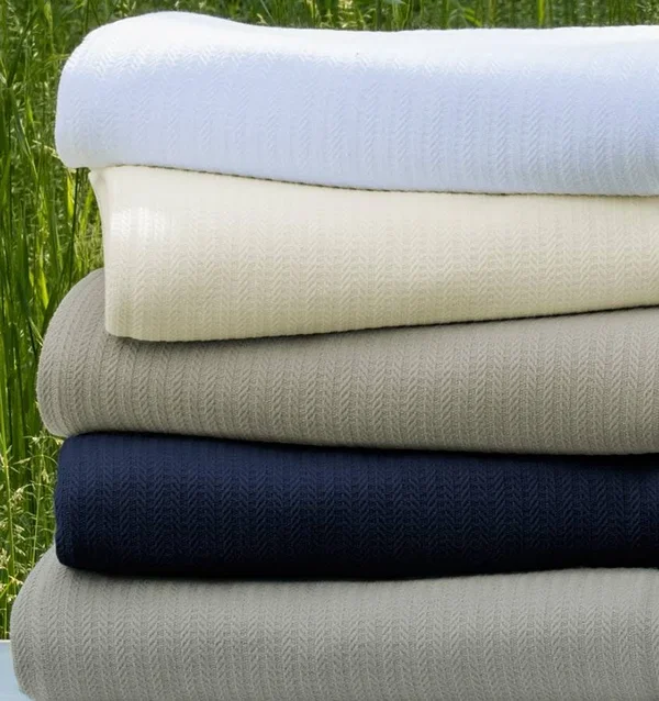 Sferra Grant Blanket, Full/Queen - White