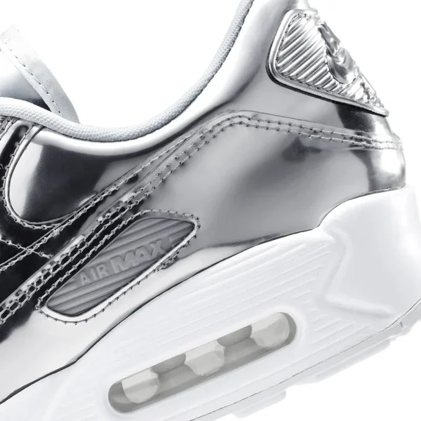 Nike Wmns Air Max 90 Metallic Silver - Size 12.5 Women