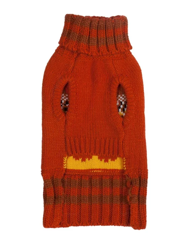 Fab Dog Owl Turtleneck Dog Sweater