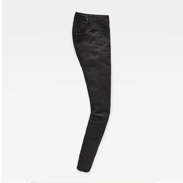 G-Star Raw Women 3301 High-Waist Skinny Jeans Black Size 18-34