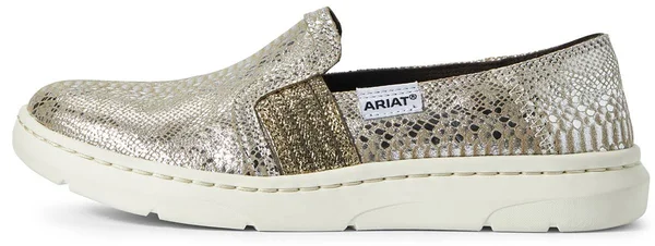 Ariat Women's Ryder Casual Shoes - Silver Snake Print