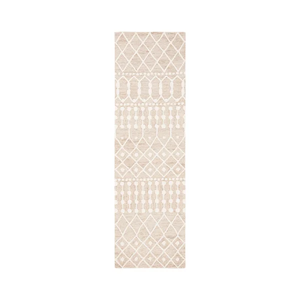 Blossom Collection BLM115B Rug Beige, Ivory, Runner 2&-3x22 x 9&