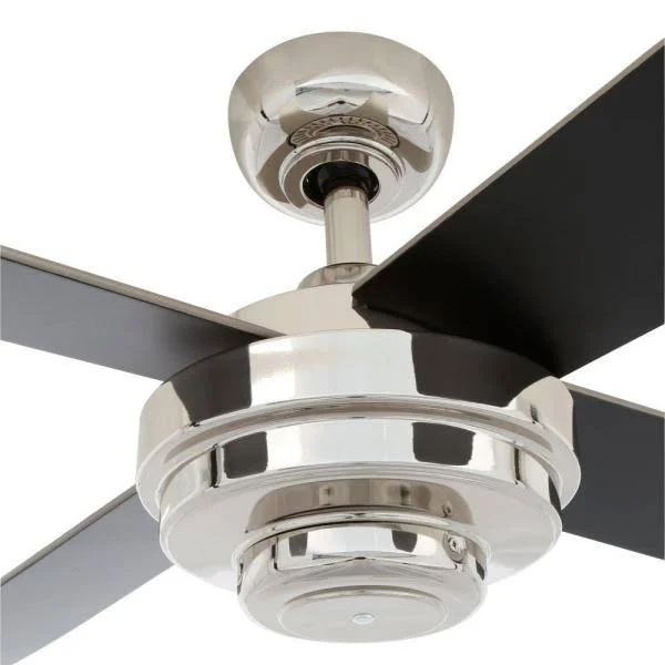 Hampton Bay Kemper II 52x22 Ceiling Fan - Liquid Nickel
