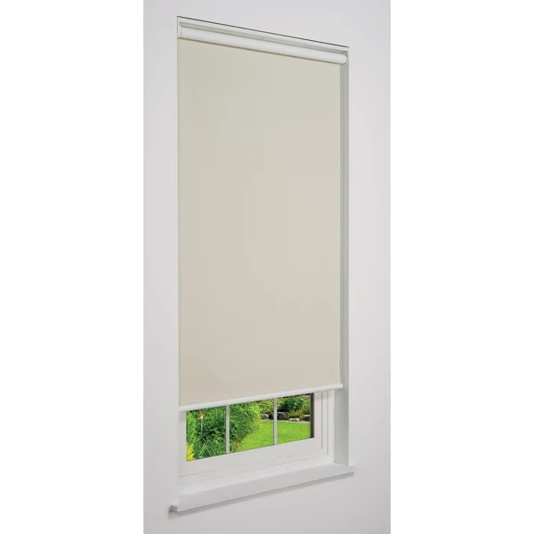 Linen Avenue Cordless Blackout Roller Shade - Beige 41 W x 66 H