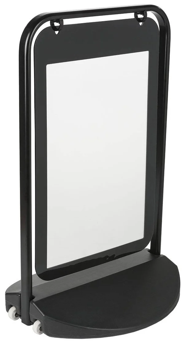 Swinging Pavement Sign with Black Polyethylene Water Base