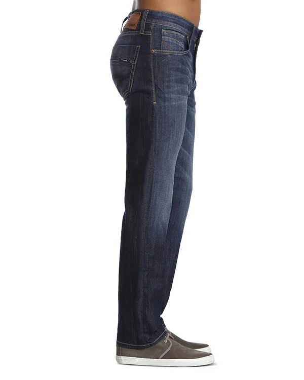 Mavi Men's Zach Straight Leg in Dark Maui - Men's Jeans