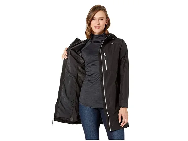 Helly Hansen Long Belfast Jacket - Women's Black - XL