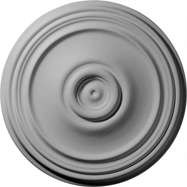 21 inchod x 1 1/4 inchp Reece Ceiling Medallion (Fits Canopies Up to 6 3/4 inch) - Hand-Painted Pharaoh&s Gold