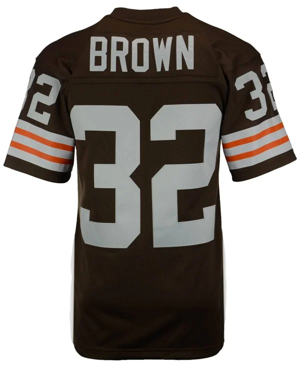 Mitchell & Ness Cleveland Browns Jim Brown Throwback Jersey