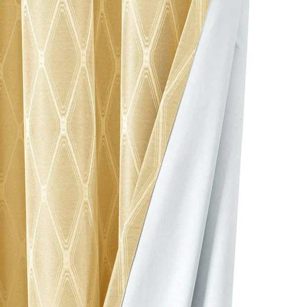 100% Blackout Curtain Jacquard Thermal Insulated Victoria Panels ( Set of 2) 54 x 120x22 Pair - Navy by Royal Tradition
