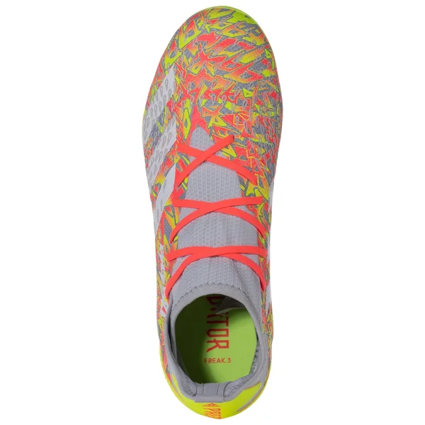Adidas Predator Freak .3 FG - Clear Grey-Solar Yellow