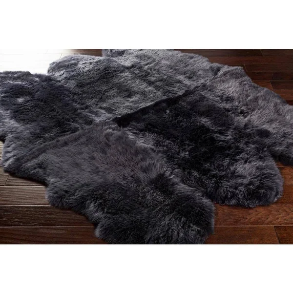 Surya Sheepskin SHS-9602 Rug - 2 ft x 6 ft