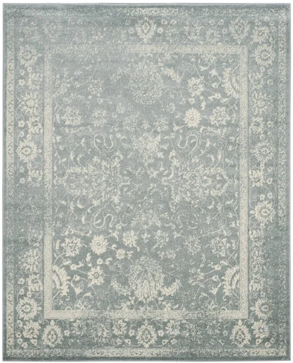 Safavieh 11& x 15& Adirondack ADR109T Slate - Ivory Rug