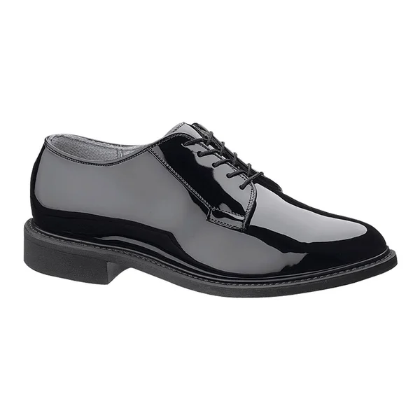 Bates High Gloss Uniform Oxford - Black - E00941 A 8