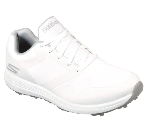 Skechers Women's Go Golf Max - Fade Golf Shoes - White, Gray, 10.0