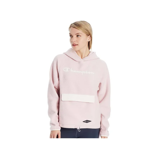 Champion Women's Sherpa Hoodie - Hush Pink - XL Average