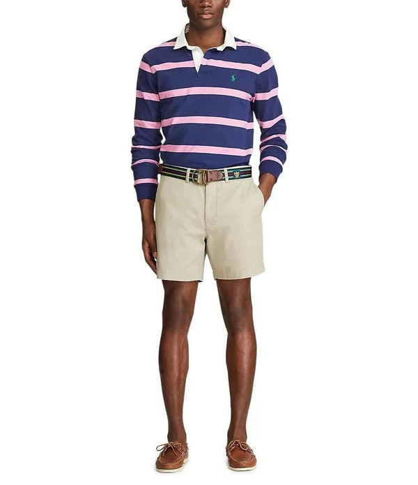 Polo Ralph Lauren Classic-Fit Stretch Chino 6 Inseam Shorts - 31