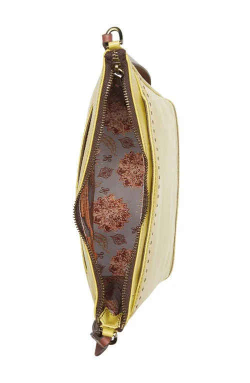 Hobo Aviva Leather Crossbody Bag in Lemongrass at Nordstrom Rack