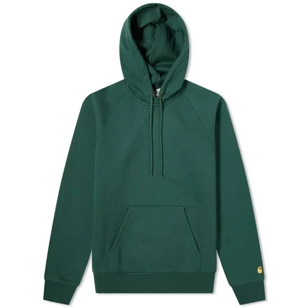 Carhartt WIP Hooded Chase Sweat I026384 TREEHOUSE/GOLD