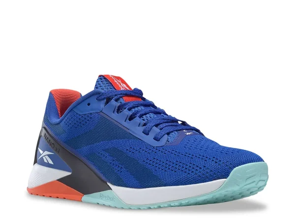 Reebok Nano X1 Blue Men's Training Shoes, Size: 9.5