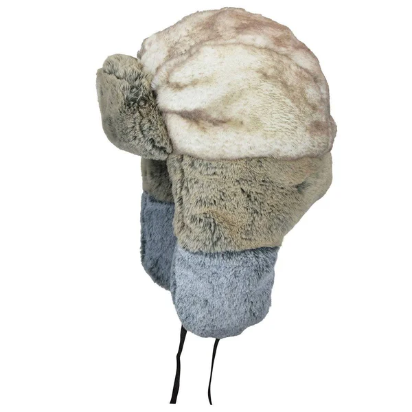 Kangol Men's Multi Faux Fur Trapper Hat