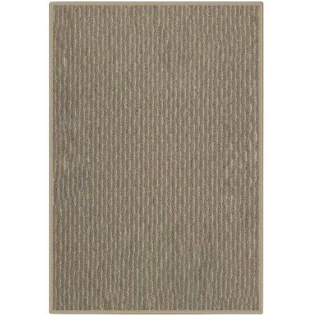 3'x10' Bayou Beige - Indoor Outdoor Area Rug Carpet Runners with A Premium Fabric Finished Edges - Size: 3' x 10', Multicolor