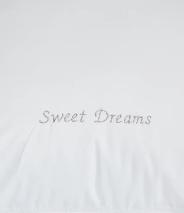 The Pillow Bar Breakfast in Bed Down Alternative Kiss Goodnight Medium Side Sleeper Pillow