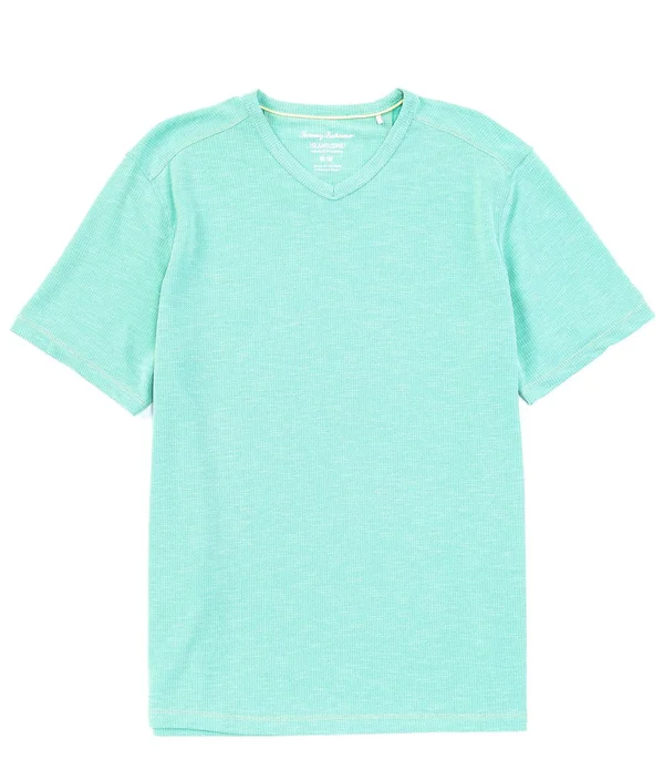 Tommy Bahama Aqua Aloha Men's Tropical Paradise V Neck Shirt
