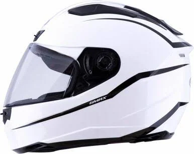 GMAX FF-88 Full Face Precept Helmet Black/Hi-Vis Pink