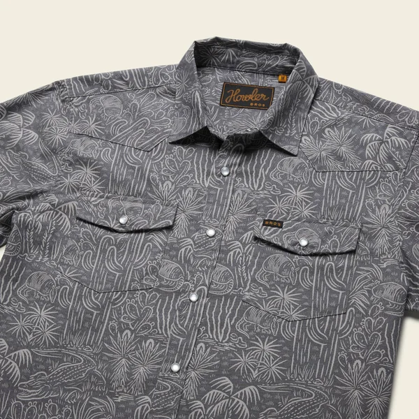 Howler Brothers Men's H Bar B Snapshirt - XL - Panhandle Handshake - Riverbed