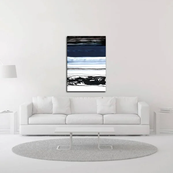 30x22 x 21x22 Strata 2 by Iris Lehnhardt Print on Canvas