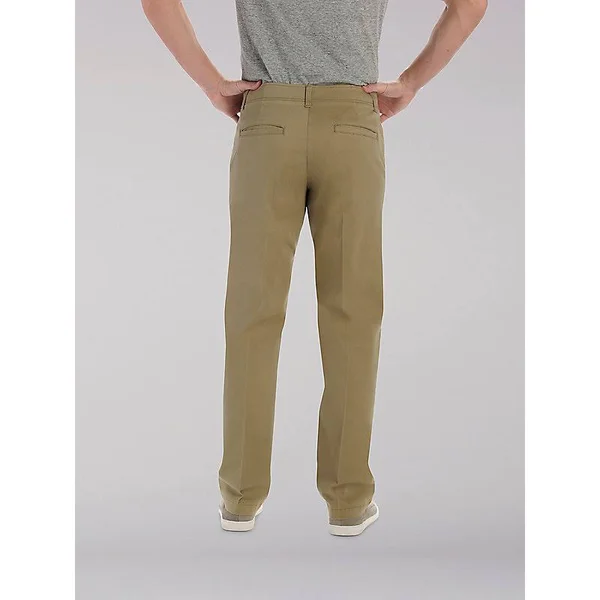 Big & Tall Lee Performance Series Extreme Comfort Khaki Straight-Fit Pants - Original Khaki - 50x29