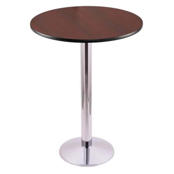 Holland Bar Stool 36x22 214 Chrome Table with 30x22 Diameter Top