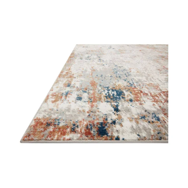 Loloi II Bianca BIA-03 Ivory Multi Rug - 6 ft 7 in x 9 ft 2 in