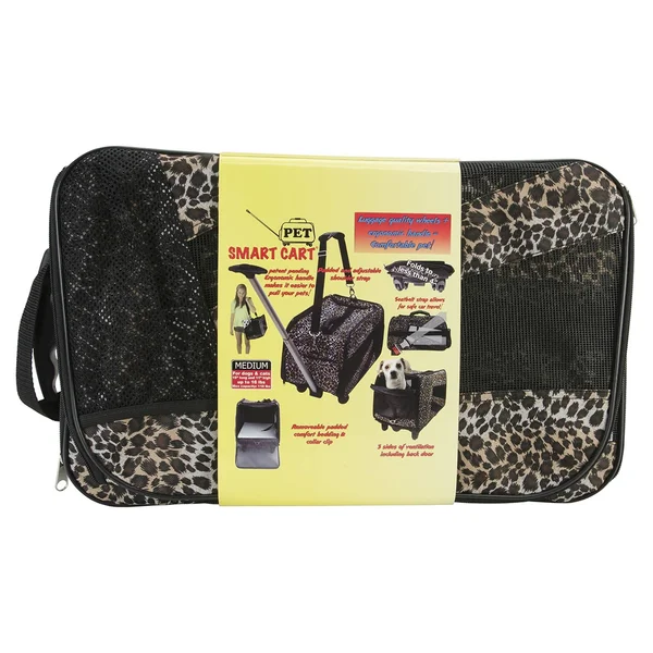 Dbest 08-049 Pet Smart Cart - Leopard, 20 x 4 x 11 in