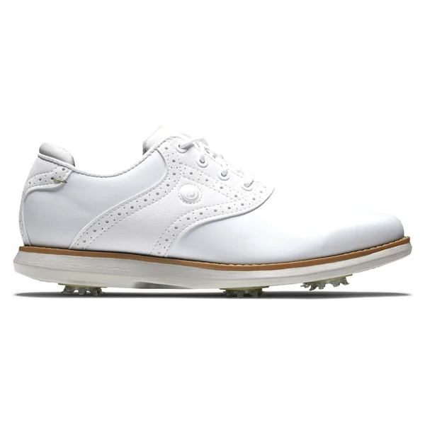 FootJoy Women's Traditions 21 Golf Shoes - White